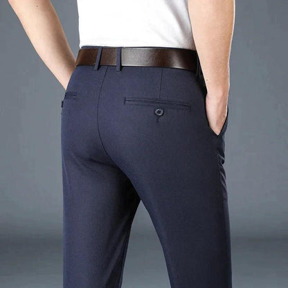 MATTEO | CHINOBROEK | GRIJS - Van Dam Boutique